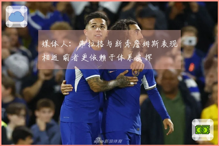 媒体人：弗拉格与新秀詹姆斯表现相近 前者更依赖于体系发挥